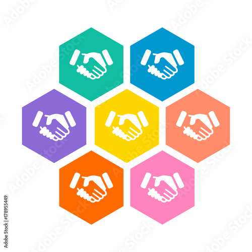 Logo Business Service multicolor