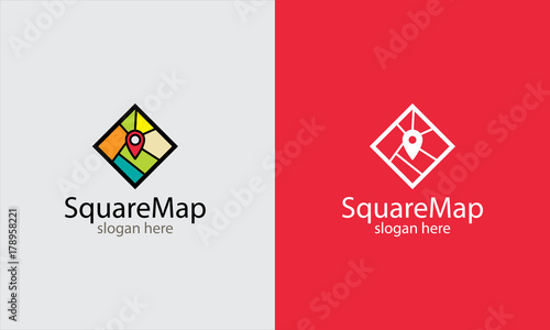 Map Vector Logo