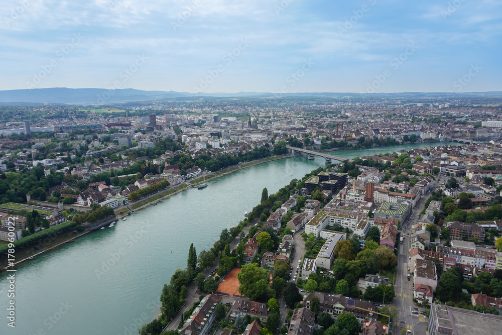 Overview of Basel Switzerland