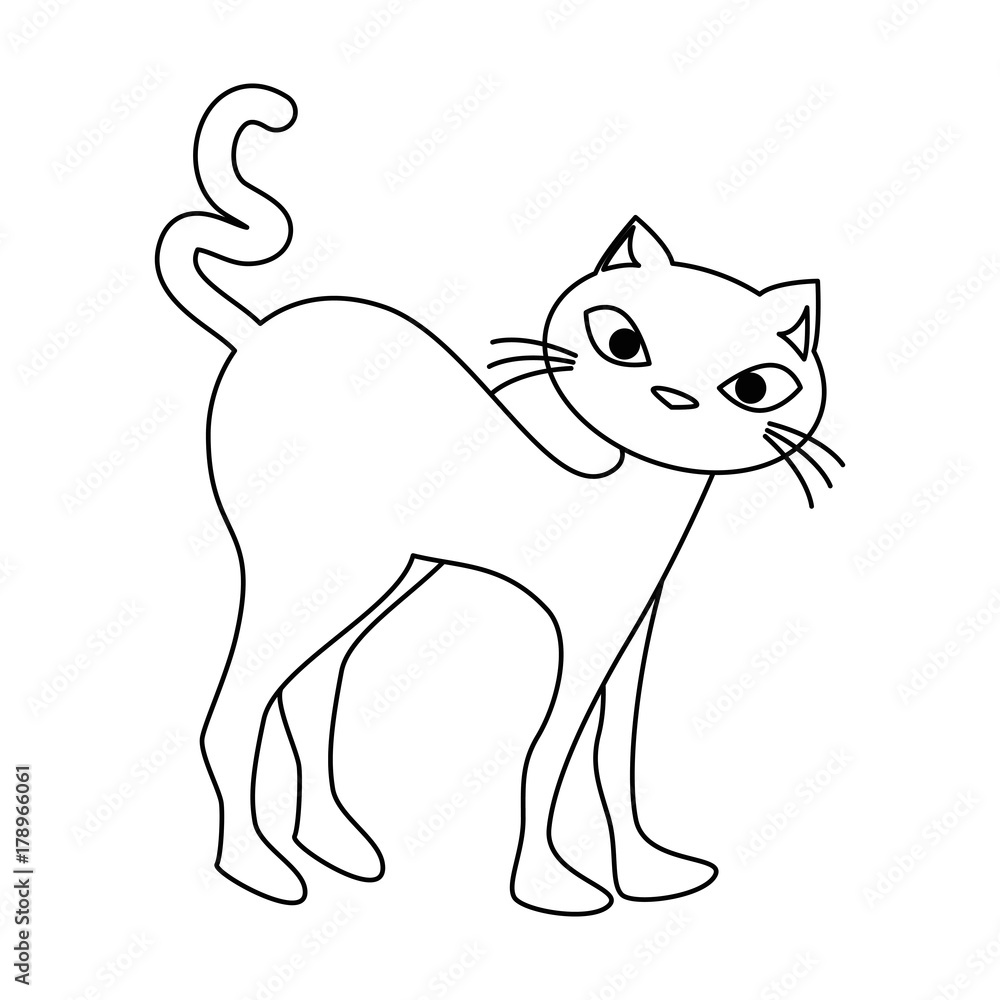 funny cute cat icon funny cute cat icon