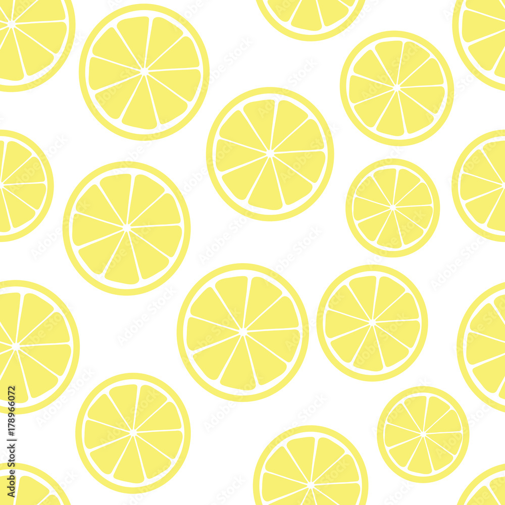 lemon slices seamless pattern lemon slices seamless pattern