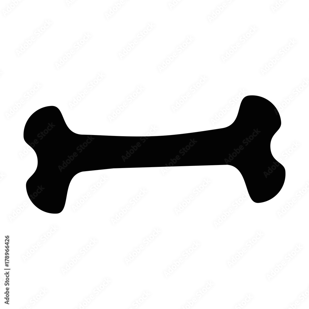 bone drawing isolated icon bone drawing isolated icon