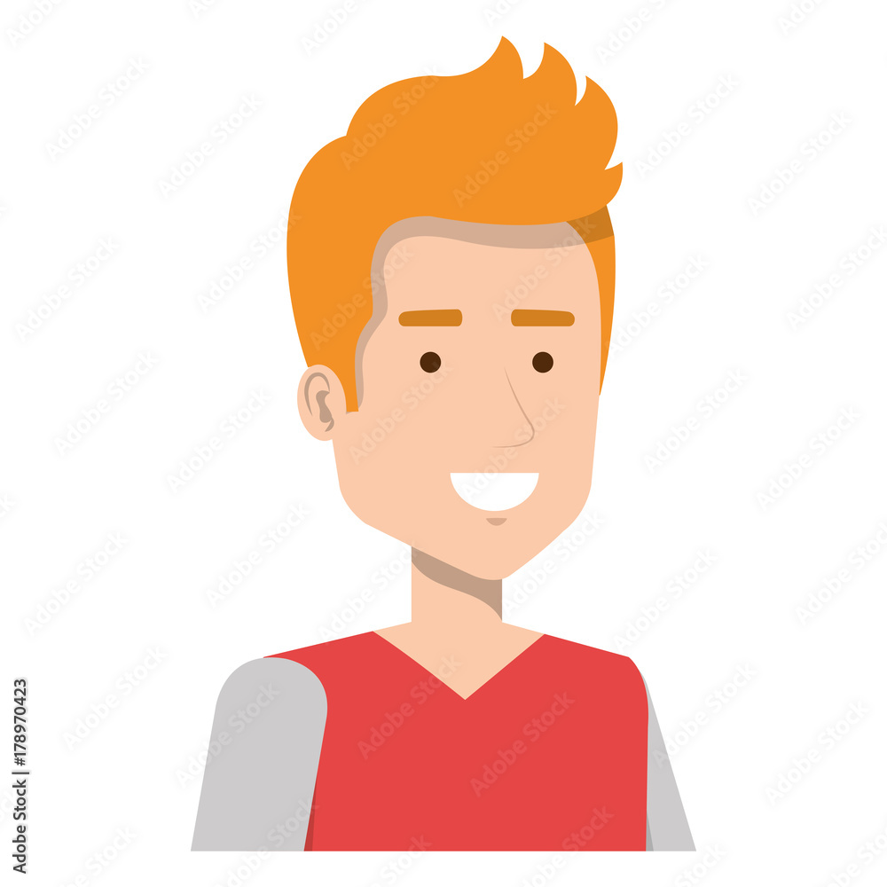 young man avatar character