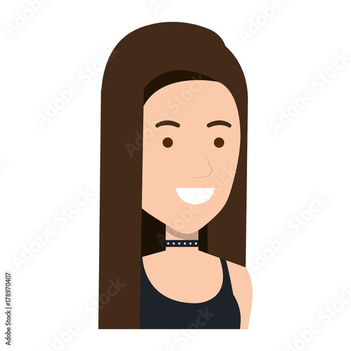 beautiful woman avatar character