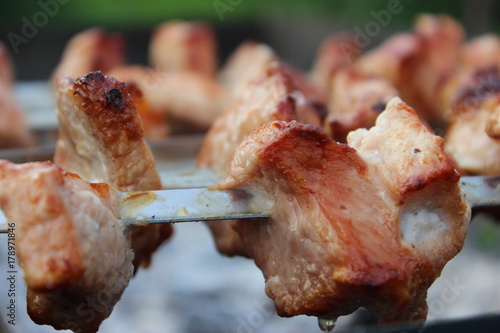 Cooked meat