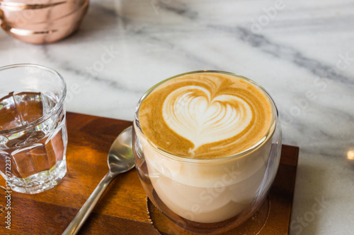 Coffee Art コーヒーアート クリーム デザイン Stock Photo Adobe Stock
