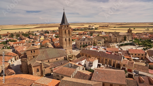 фотографія Madrigal de las Altas Torres village in Avila province, Spain