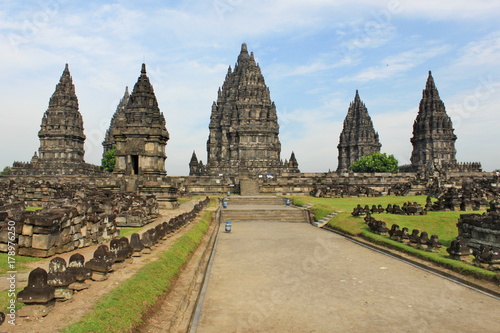Prambanan - 9th century  the largest Hindu temple site in Indonesia.