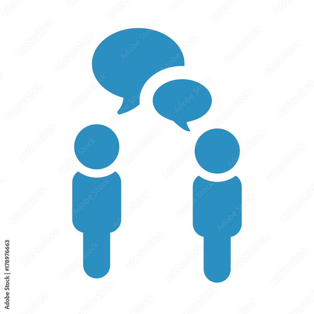 Menschen reden - Kommunikation