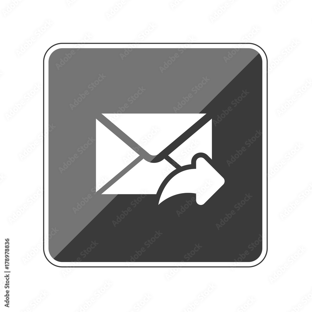 Email abschicken - Reflektierender App Button Email abschicken - Reflektierender App Button