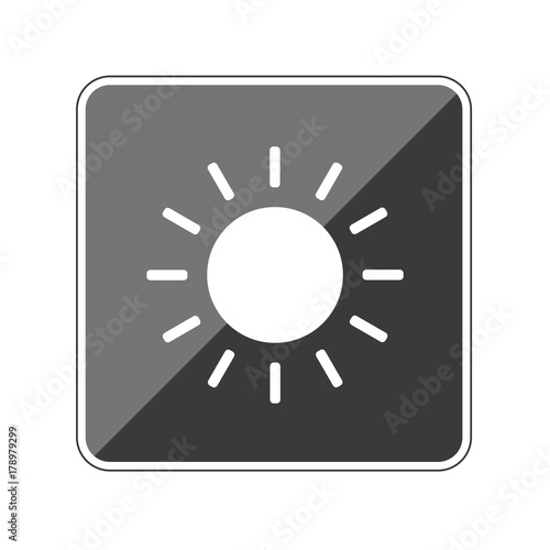Sonnenschein - Reflektierender App Button