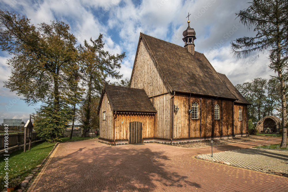 Kościół św. Michała Archanioła, Szczury, gm. Ostrów Wielkopolski, pow. ostrowski, woj. wielkopolskie