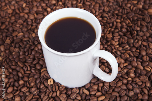 bir fincan s  cak kahve