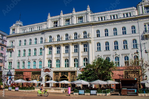 Obraz na płótnie Budapest, Sanierter Altbau w salonie