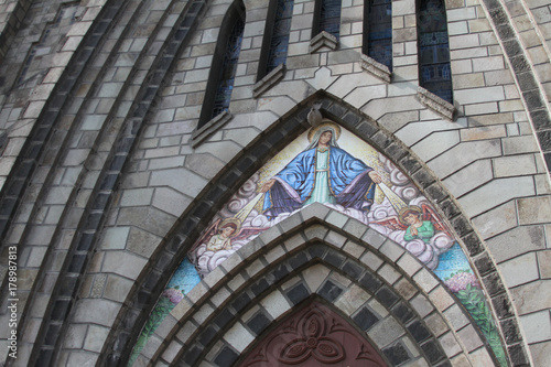 Detail of Cathedral Stone at Canela - Rio Grande do Sul - Brazil