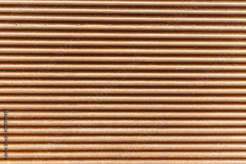 Corrugated metal background