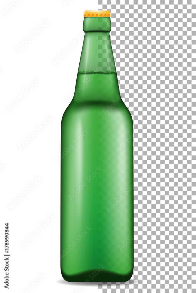 beer in bottle transparent stock vector illustration beer in bottle transparent stock vector illustration