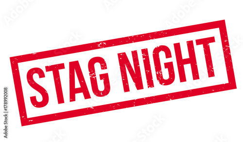 Stag Night rubber stamp. Grunge design with dust scratches. Effects can be easily removed for a clean, crisp look. Color is easily changed.