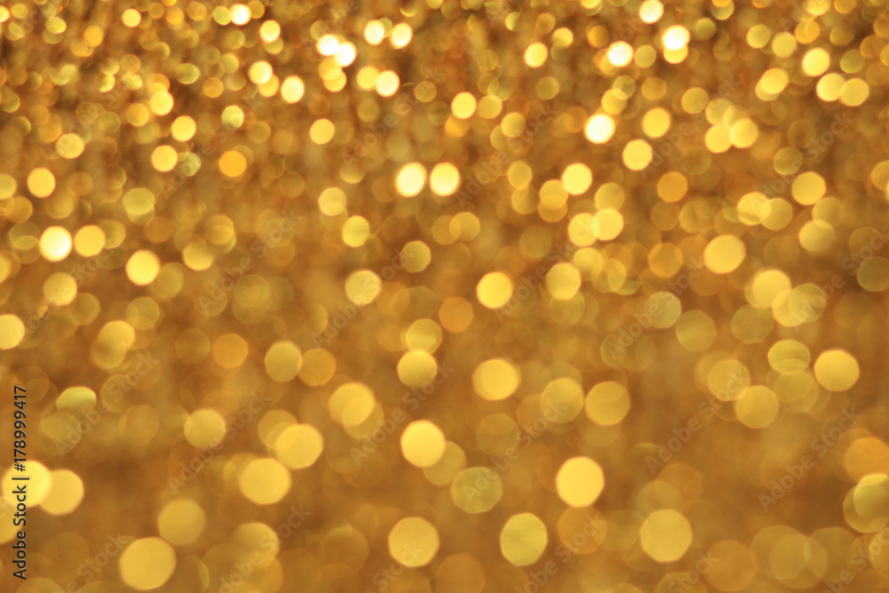 Gold bokeh glitter abstract light background Gold bokeh glitter abstract light background
