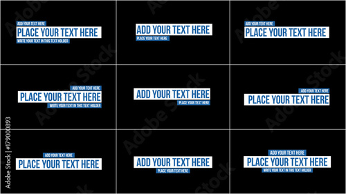 Layered Box Lower Thirds