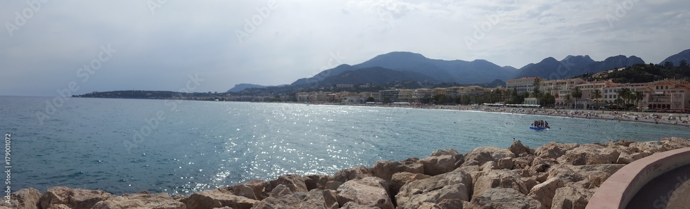 View on Menton-France