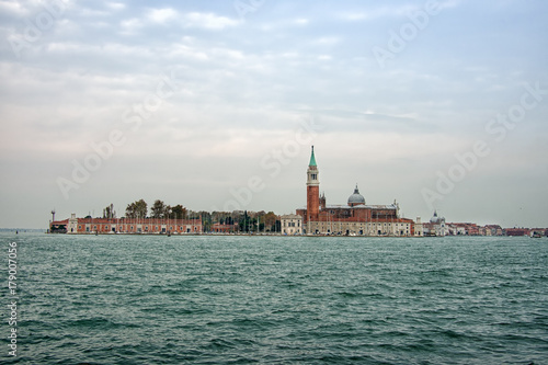 Venice. The island of San Giorgio Maggiore, seen from across the lagoon. © Mushy