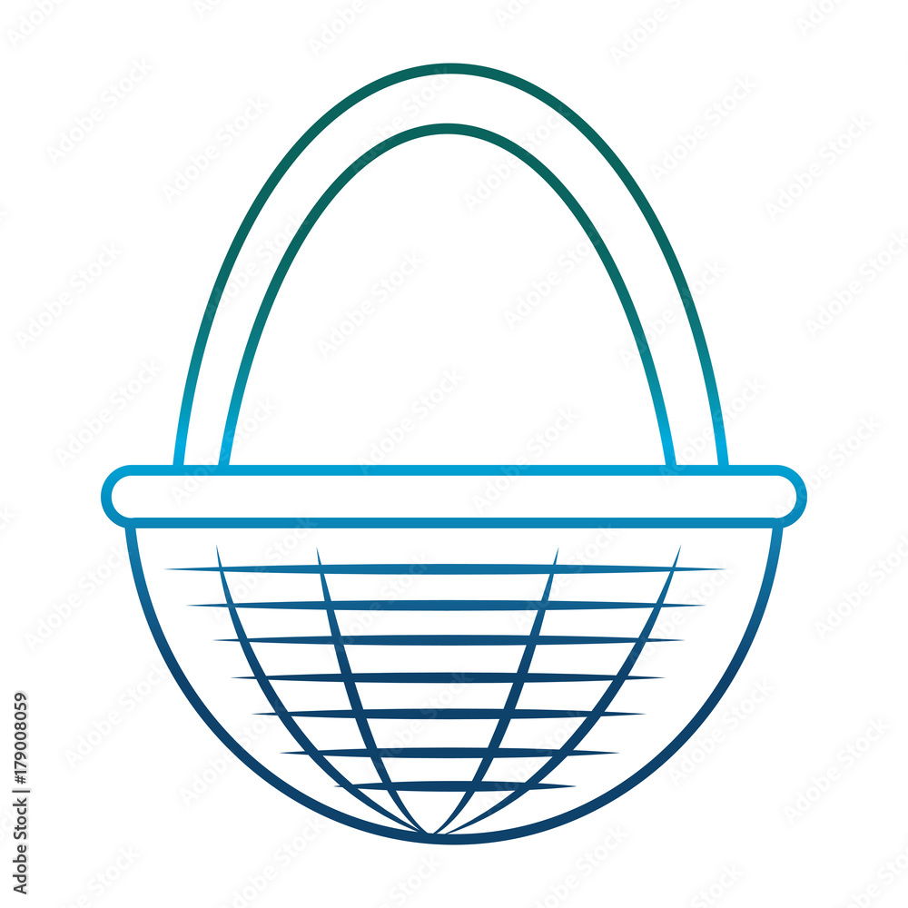 egg basket icon over white background vector illustration egg basket icon over white background vector illustration
