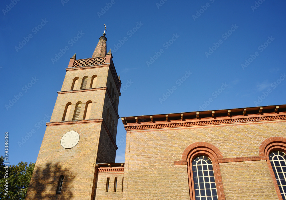historical Church in Petzow, Brandenburg, Germany