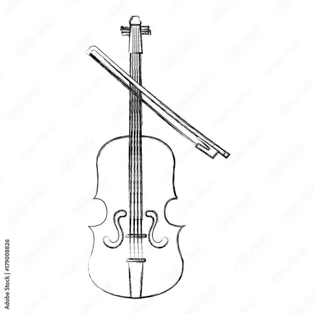 fiddle instrument isolated icon fiddle instrument isolated icon