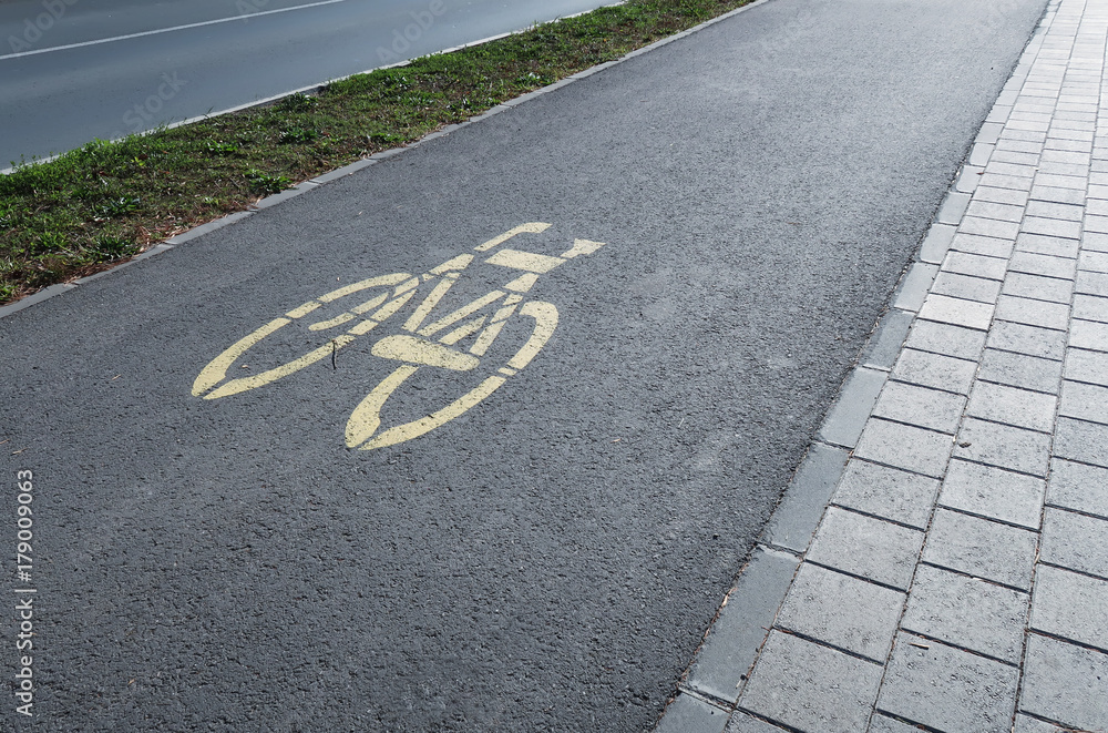 Obraz premium Bicycle track