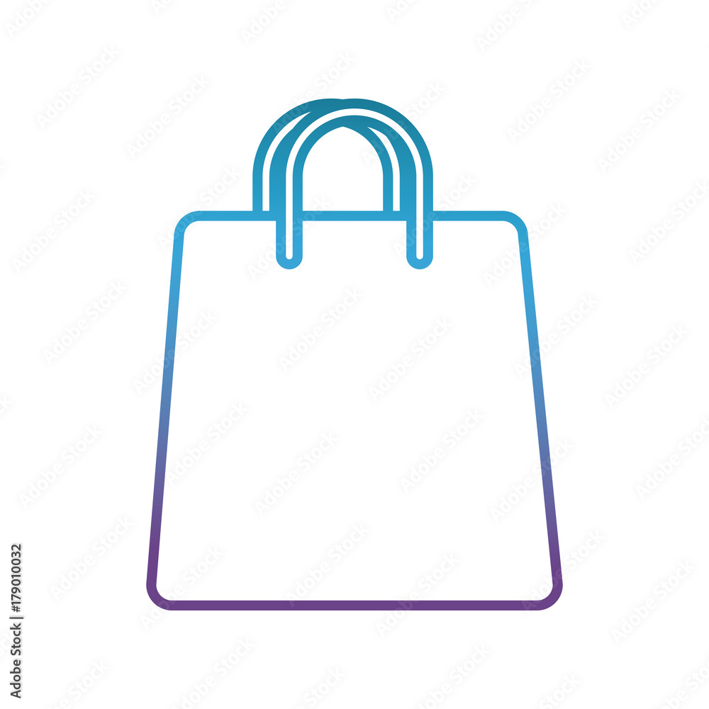 shopping bag icon over white background vector illustration shopping bag icon over white background vector illustration