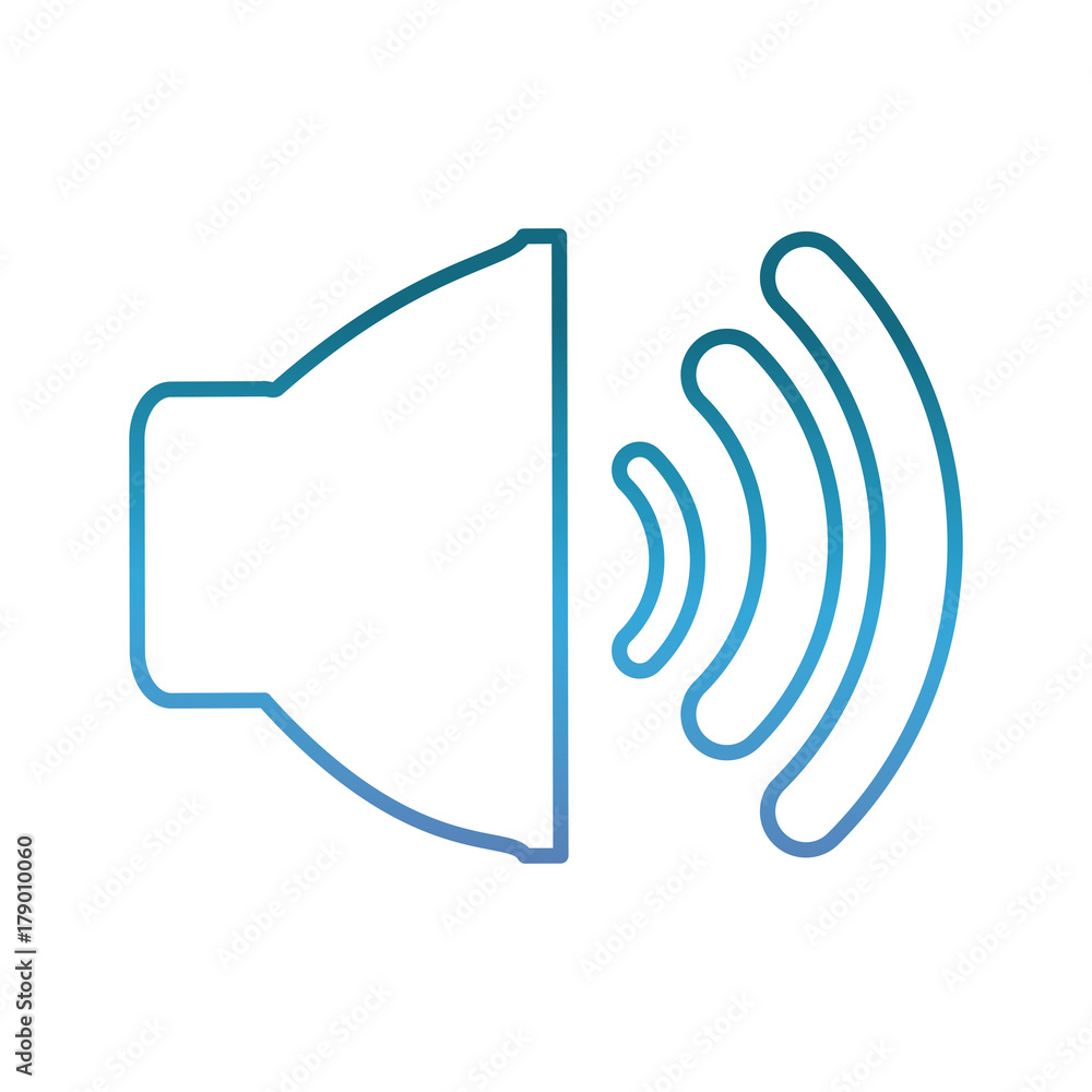 speaker icon over white background vector illustration speaker icon over white background vector illustration