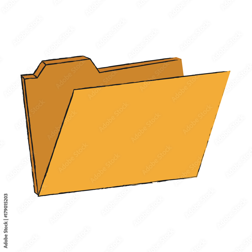 System folder database icon vector illustration graphic design