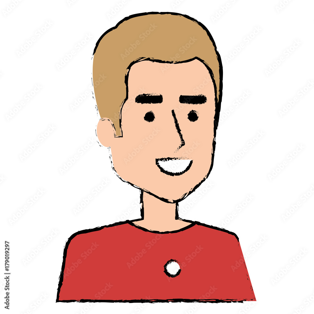 young man avatar character young man avatar character