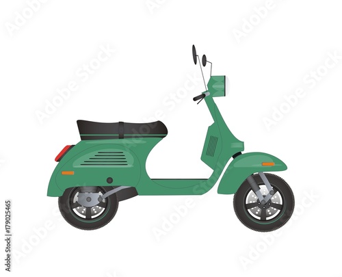 scooter history and design