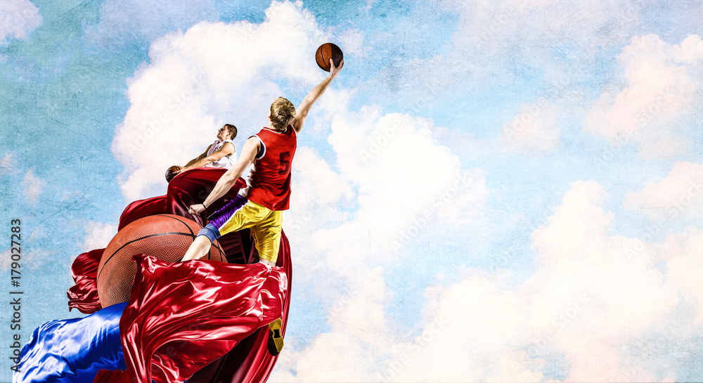 Fototapeta premium Basketball game as religion