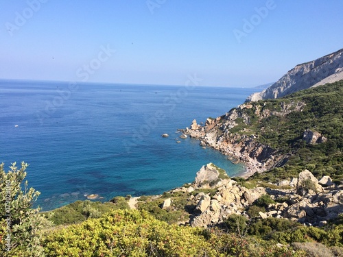 Beautiful Greek bay on Skiathos island