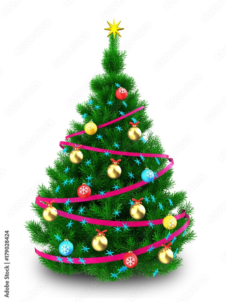 3d Christmas tree
