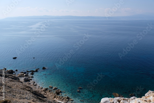 Beautiful Greek bay on Skiathos island