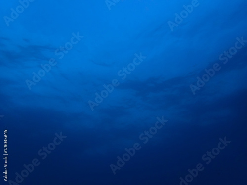 Deep blue underwater background