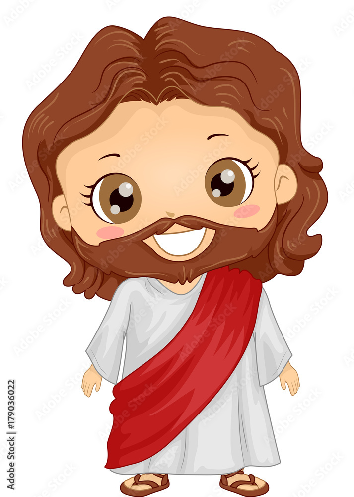 Boy Jesus Costume Stock Vector | Adobe Stock