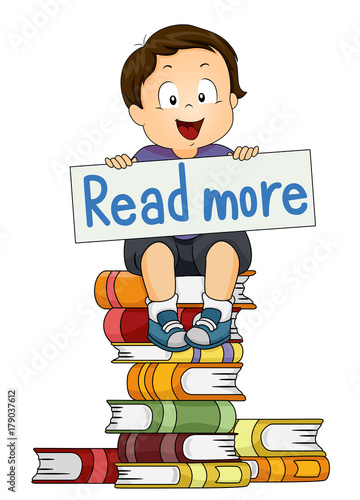 Kid Boy Toddler Book Read M...