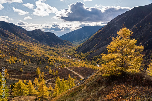 View of the valley of the river Utragyin-gol