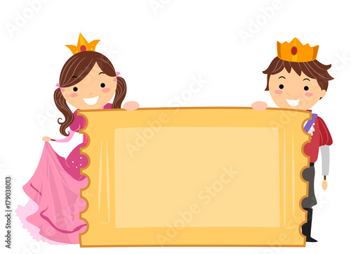 Stickman Kids Royalty Ticke...