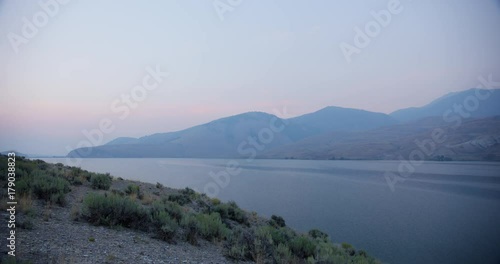 Wallpaper Mural Sunrise over Mackay reservoir in Mackay, Idaho. Torontodigital.ca