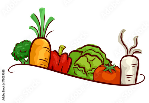 Vegetables Design Illustration