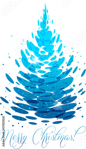Water Christmas tree