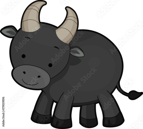 Dwarf Buffalo Illustration