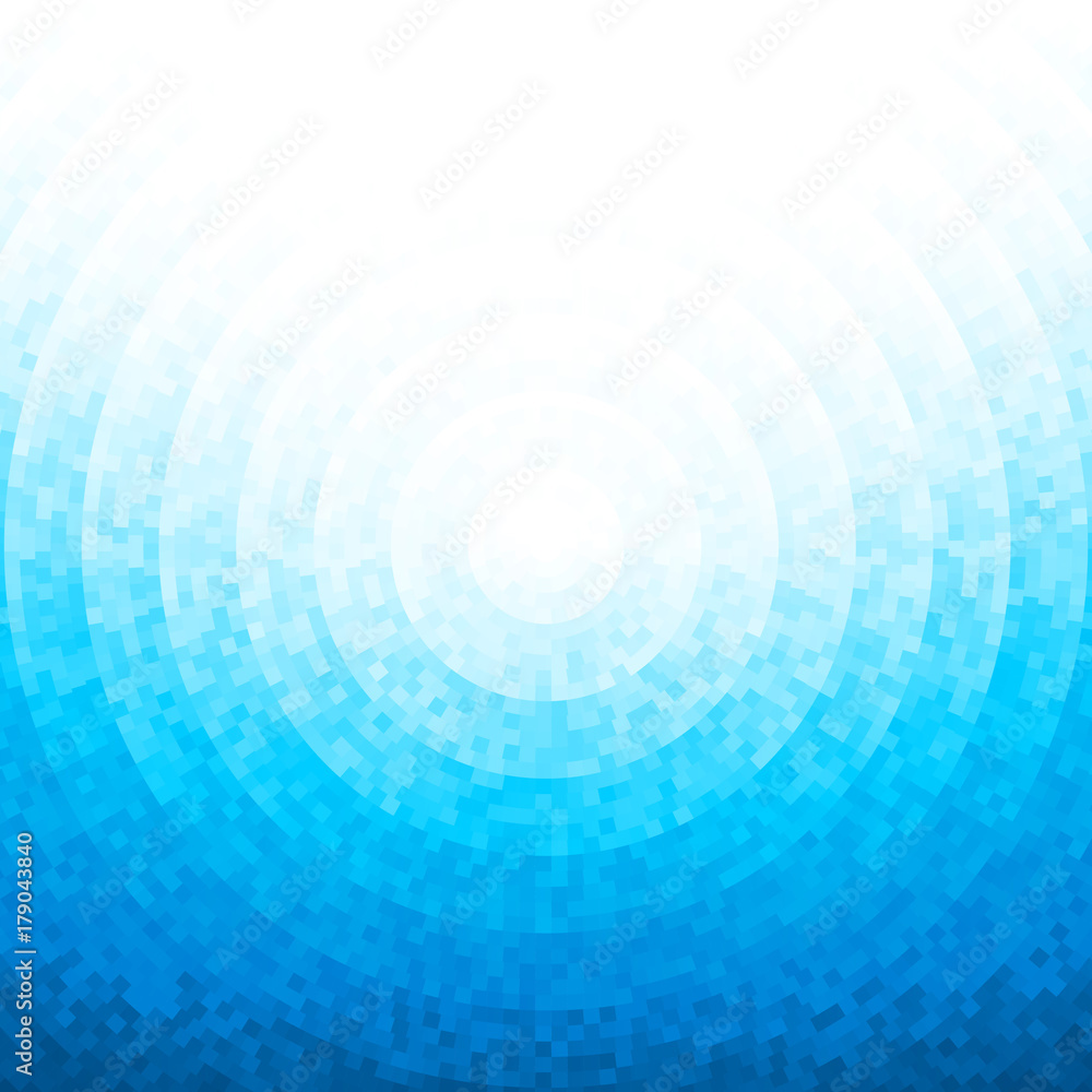 Abstract blue mosaic background Abstract blue mosaic background
