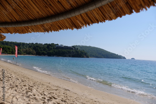 Fototapeta Naklejka Na Ścianę i Meble -  Beautiful Greek beach